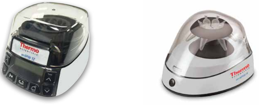 mySPIN 6 & 12 迷你型離心機